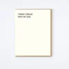 Cat Text Card
