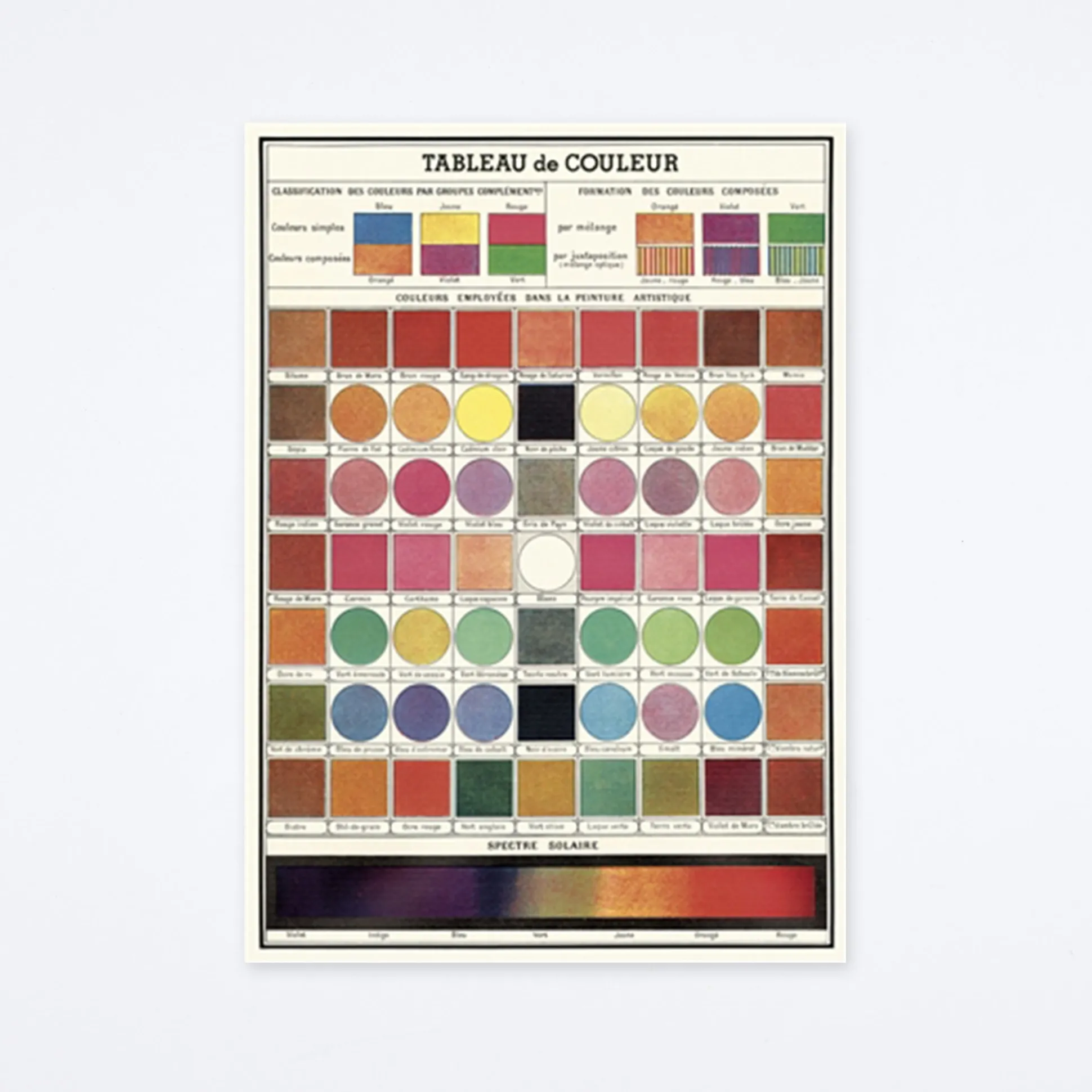 Color Chart Wrap