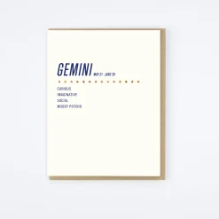 Gemini Card