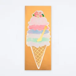 Ice Cream Die-Cut Card