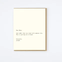 Mary/Joseph Card