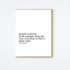 Quite Rude Card