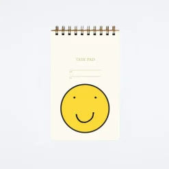 Smiley Face Task Pad Notebook