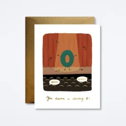 Standing O Card