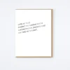 Too Short Card