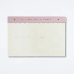 Weekly Post Bound Notepad