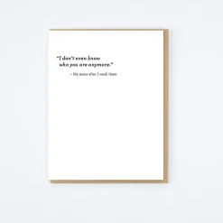 Who You Are Card