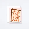 Will Age For Cake Card